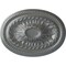 Ekena Millwork Saverne Ceiling Medallion, Hand-Painted Platinum, 18 1/2"W x 13 1/2"H x 1 7/8"P CM18SAPLS - alternate 1